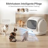 UBPET C41 Pro Litière Auto nettoyante pour Chat avec caméra, XXXL Litière Auto nettoyante avec contrôle par Application, Reconnaissance précise pour Plusieurs Chats - 3
