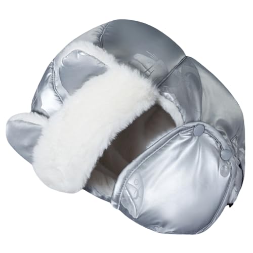 Balaclava, Kids Winter Trapper Hat Furs Lined Earflap Hats Cold Weather Protecting Hats Costume Accessories