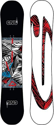 Gnu Asym Carbon Credit Snowboard Mens Sz 153cm