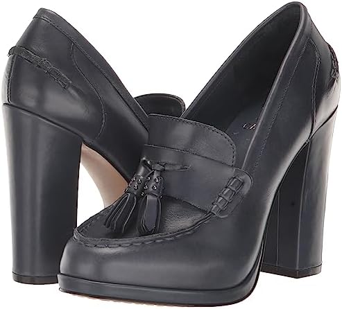 Vince Camuto Women's Cefinlyn Block Heel Loafer, Delux Blue, 8.5 | Image 6