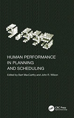Human Performance in Planning and Scheduling view 2