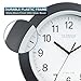 La Crosse Technology WT-3129B 12 Inch Atomic Analog Wall Clock, Pack of 1, Black
