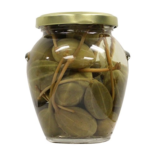 Giusto Sapore Caper Berries in Vinegar Antipasto 10.23oz - Non GMO Italian Premium Gourmet Brand - Imported from Italy and Family Owned - Thumbnail 4
