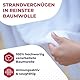 ADAMO Strandtuch XXL 100% Baumwolle - 155x220cm, Weiß: 100 - XXL Saunahandtuch - Badetuch in Übergröße - Duschhandtuch, Badehandtuch & Saunatuch