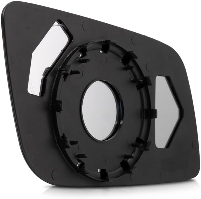 For Chevy Astro 1985-2005 Mirror Glass Driver Side | Non-Heated | w/Backing Plate | Flat Glass Type | Below Eyeline | Replacement For 12476269 | GM1324131