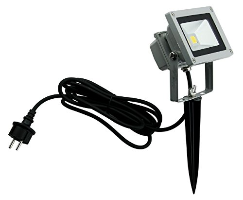 Preisvergleich Produktbild Trango 10 Watt IP65 LED Gartenstrahler Strahler TG3085 Außenstrahler Teichstrahler Sicherheitstrahler 6000K Außenleuchte Wandleuchte Wegbeleuchtung