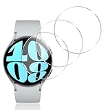【wnunbg 3枚セット】 対応 Galaxy Watch 6 44MM ガラスフィルム 3枚 【日本旭硝子素材採用 硬度9H 飛散防止 】 対応 ギャラクシー ウォッチ 6 44MM 強化ガラス フィルム 対応 Galaxy Watch6 44MM 保護フィルム 液晶 ケース 指紋認証対応 超薄型0.26㎜ 耐衝撃 引っかきキズに強い 指紋防止 高透過