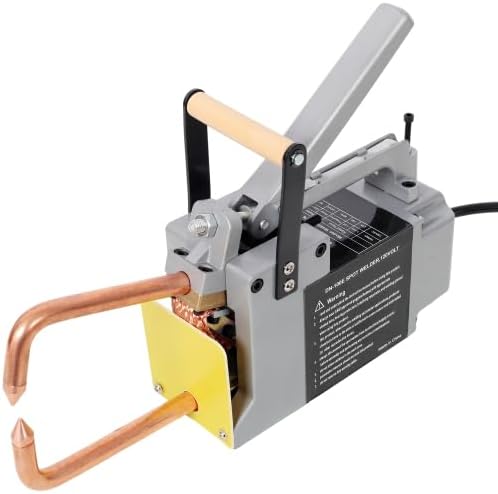 Portable Spot Welder,120V 60Hz, Handheld Welding Tip Gun Metal Sheet Spot Welding Machine,ETL certificate