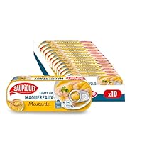 MAQUEREAUX MOUTARDE : Du maquereau cuisiné avec une délicieuse sauce à la Moutarde de Dijon, pour un goût fin et intense, ces filets de maquereaux au goût unique raviront les papilles de toute la famille ! DES FILETS LEVÉS À LA MAIN : Élaboré avec so...