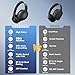 DOQAUS Bluetooth Headphones Over Ear Wireless, 90H Playtime, BT 5.4, 9 EQ Modes via App, Movie & Sleep Mode, HiFi Deep Bass, Memory Foam for Travel, Gym, Phone, PC - Christmas Gifts Stocking Stuffers