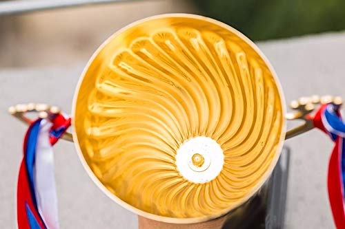 Wrzbest Trophy Cup - Large Trophy,Gold Award For Sports,Tournaments,Competitions,Soccer Football League Match Trophy,Other Teamwork Award #TOP3