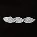TopDall Steering Wheel Bling Crystal Emblem Accessory Interior Decal Sticker Compatible for Mercedes-Benz