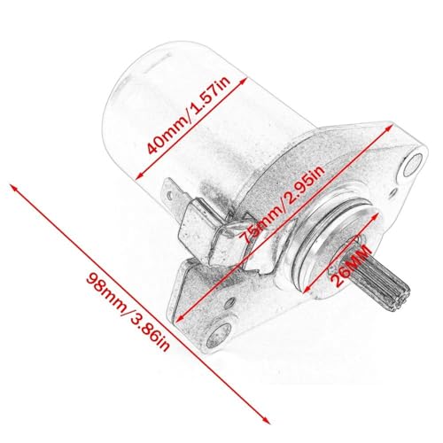 Démarreur pour Aprilia Sonic 50 AC Solution Démarrage Difficile