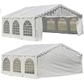 DELTA 20'x16' Budget PE Party Tent/Tents for Parties,carpas para Fiestas,Galvanized Gazebo Wedding Tent Canopy Big Tents Carport Outdoor Event Shelter