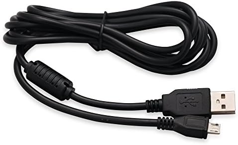 GodMode Black USB Charging Cable for Sony PlayStation 4 PS4 / PS4 Slim / PS4 Pro Game System Console Controller 6ft