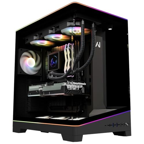 Andromeda Insights Ultra 50 V4 - RTX 5080 16GB GDDR7 | Ryzen 7 9800X3D 4.7 GHz (5.2 GHz Turbo Boost) | 32GB DDR5 6000MHz | 2TB Gen4 SSD | 850W Gold PSU | ARGB Fans | Wi-Fi + BT | Win 11