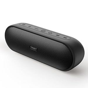 Tribit tragbarer Bluetooth-Lautsprecher XSound Plus 2, drahtloser Lautsprecher 30W mit XBass, IPX7, 24 Stunden Spielzeit, Stereo-Sound, Bluetooth 5.3 Lautsprecher für Party, Auto, Reisen