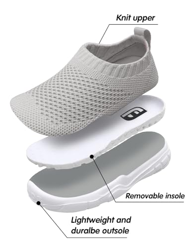 Image of JOINFREE Toddler Boys Girls Sneaker Slip On Shoes Kids Lightweight Breathable Walking Shoes