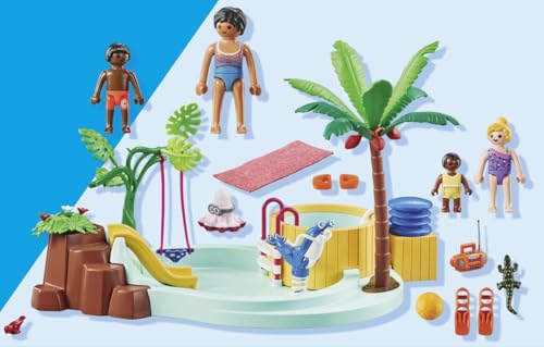 PLAYMOBIL | MyLife | Promo Pack Kinderbecken mit Whirlpool | detailreiches Spielzeug für Kinder ab 4 Jahren | 71529 – Ansicht 7