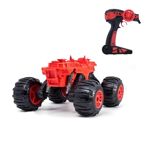 Image of Moon Rover Remote Control Car 4x4 | 1:12 Scale | 40 KM /H High-Speed | 4WD Off-Road | 360 Rotation | 45 Climb | 2.4GHz Signal | 7.4V Rechargeable Battery | Fun Learning Toy for 6-12 Year - Red