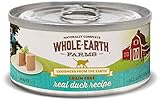 Whole Earth Farms Grain Free Receipe, 5 oz, Duck, 24 Count