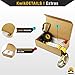 KwikSafety (Charlotte, NC) COBRA 6’ Web Self Retracting Lifeline (NO TANGLE) Class A ANSI OSHA External Shock Absorber Retractable Fall Protection Safety Yoyo Roofing Construction Fall Arrest Gear