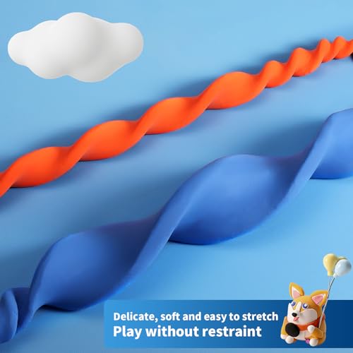 Image of ifergoo Air Dry Clay for Kids - 102 Colors Modeling Magic Foam Clay Kit