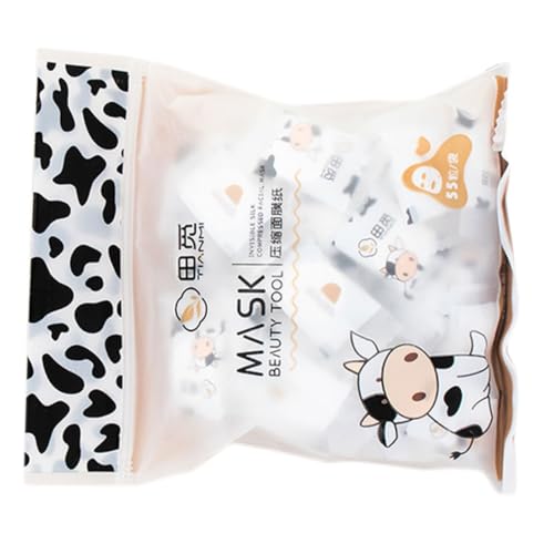 minkissy 1 55 Comprimidas Para Faciales Toallas De Maquillaje Faciales Para El Cuidado De La Piel De Las Mujeres
