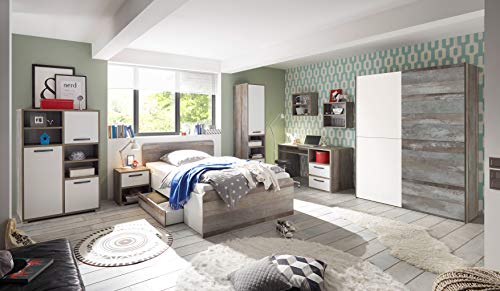 %BESTPREIS% Jugendzimmer Moon Megaset 9 teilig komplett