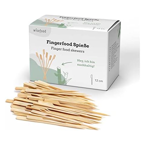wiseware Bamboo Skewers - 250 Disposable Pieces Cover