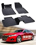 Car Floor Mats for Honda Accord: 2022 2021 2020 2019 2018, All Weather Accessories...
