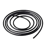 JoyTube 3/16' ID x 5/16' OD Black Food Grade Silicone Tubing - 10 Feet High Temp Pure Hose for Pump Transfer