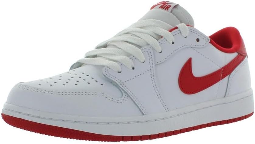 Nike Air Jordan 1 Retro Low OG - White / University Red / White