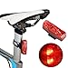 Gavigain Bicycle Tail Light, Red Back LED Warning Flashlight, Magnetic Induction Self Generating Electricity Mountain Bike Taillight, Easy Mount
