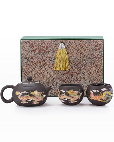 Teavor Handmade Color-Changing Yixing Clay Teapot - 8.5oz