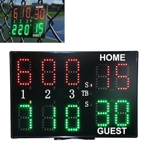 Marcador Deportivo Electrónico con Control Remoto miniatura 1