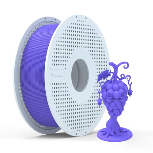 NextShapes PLA Filament 1.75mm with Reusable Spool, 1kg Purple
