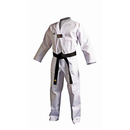 adidas ADICHAMP 3 TKD Uniform - v-Neck Black - 3