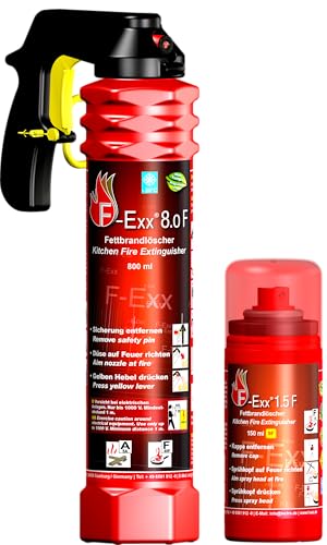 F-Exx® Schaum-Feuerlöscher Sparpaket 1x F-Exx® 8.0 F, 1x F-Exx® 1.5 F