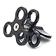 CS PRIORITY Triple Ball Clamp 3 Holes Underwater Arm Diving Bracket Butterfly Clip Clamp for Diving Underwater Photography Accessories (Black)