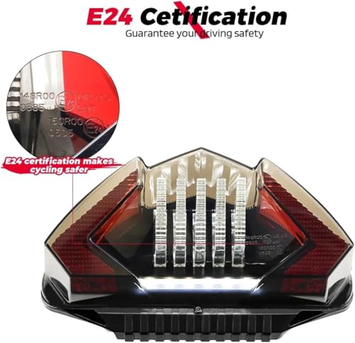 Luces traseras estancas de policarbonato para BMW R1250GS 18-24 6