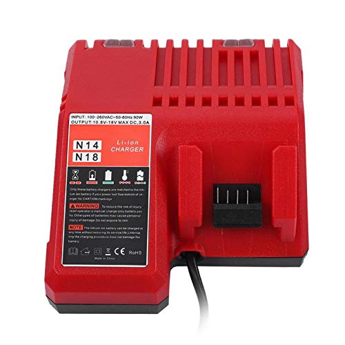 Cargador milwaukee m18 Marca ASHATA (2)