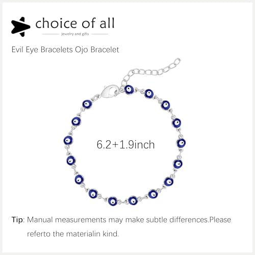 Dainty Gold Bracelets for Women Trendy Evil Eye Bracelets Hand Chain Bracelet Turkish Lucky Hand Jewelry Gifts4