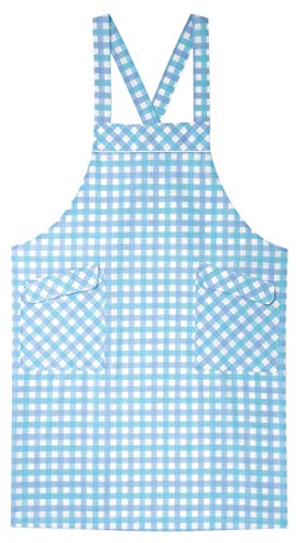 カゼン(KAZEN) 918-71・73 介護エプロン M 71:サックス 介護ユニフォーム・介護服