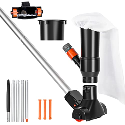 2024 Upgraded Small Pool Vacuum for Above Ground Pool w/Unique ...