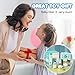 PLLYPE Cafetera Infantil 8PCS Juego de Cafetera de Madera con Accesorios Juguetes para Juegos de Roles en Cocinas Infantiles Regalos de Cocina Infantil de Madera para Niños y Niñas Imagen de PLLYPE Cafetera Infantil 8PCS Juego de Cafetera de Madera con Accesorios Juguetes para Juegos de Roles en Cocinas Infantiles Regalos de Cocina Infantil de Madera para Niños y Niñas