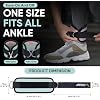 APEXUP Ankle Strap for Cable Machine, Ankle Resistance Bands, Cable Kick Back Ankle Straps for Gym, Glute Workouts, Leg Extensions, Adjustable Straps with Neoprene Padding