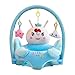 Support Coussin de Bébé sans Coton, siege gonflable, support coussin bébé assis eveil, Bébé Canapé en Peluche Forme Animaux Mignon, Coussin Canapé En Peluche Siège d'apprentissage pour bébé