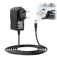 Netzteil 5V 2A für Yealink T54W T85W T87W T73U T73W T74U T77U T74W, Adapter für TP-Link Netgear D-Link Fanvil SIP-Phone, Universal Charger 10W für IP Phone Energiesparend 100cm Kable
