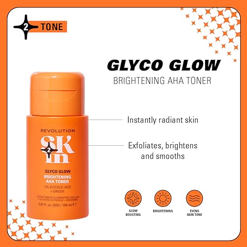 Revolution Skincare Be Bright Glyco Glow lozione tonica illuminante 150 ml - 2